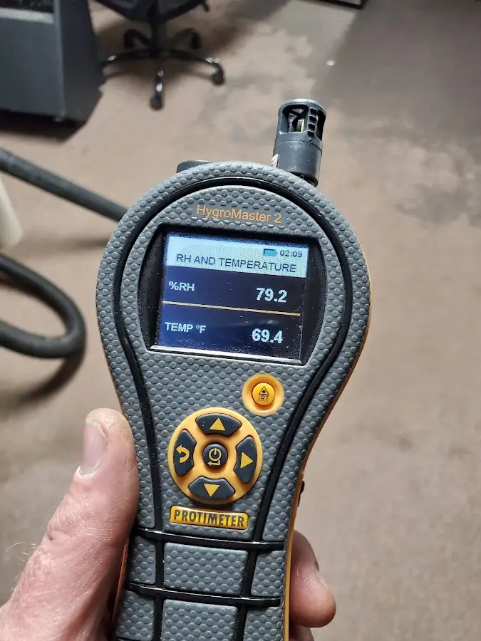 Moisture meter humidity assessment for Fire & Smoke Damage Restoration in Glastonbury